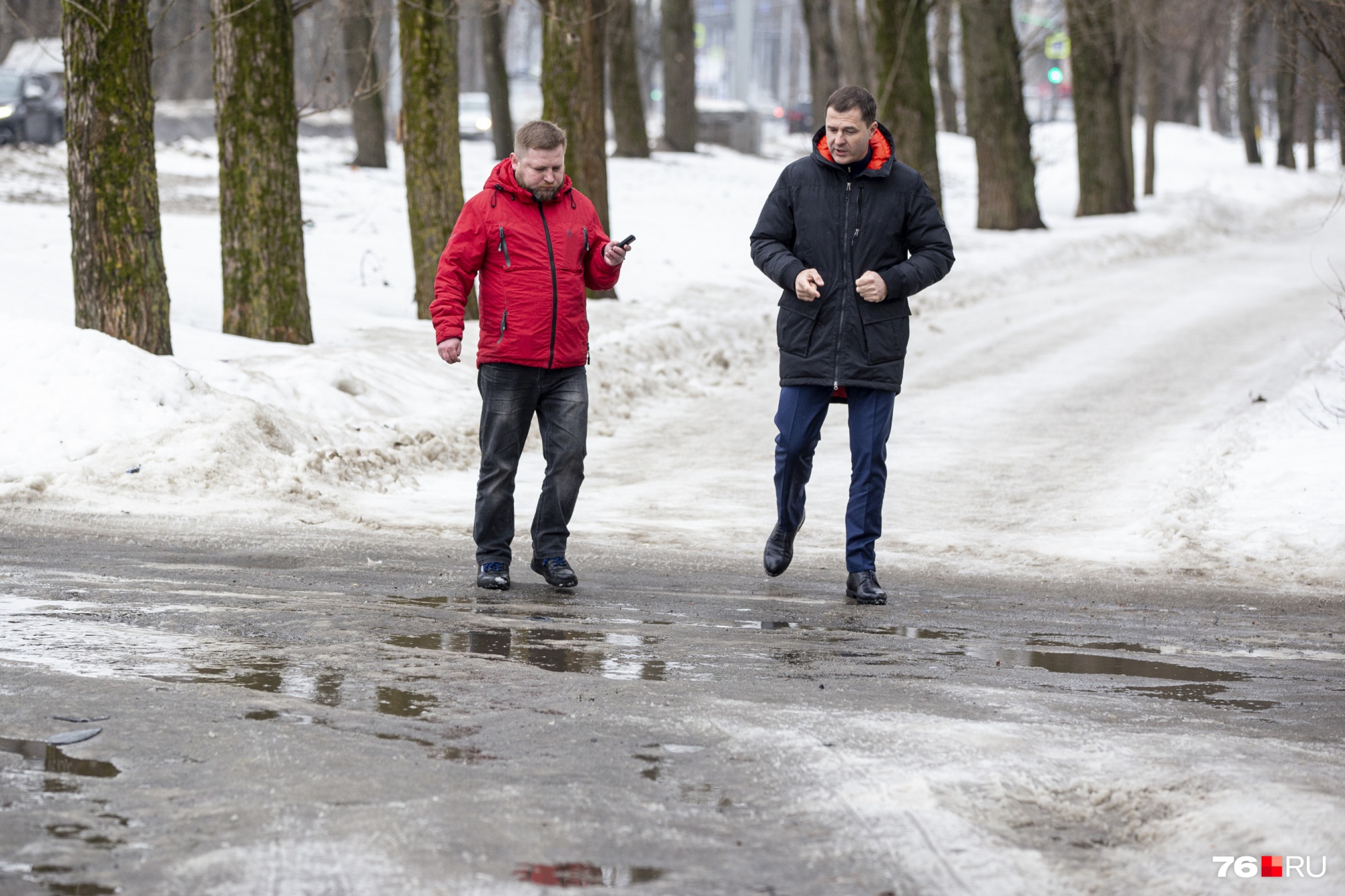 Мэр сказал, что есть города, где с уборкой справились хуже, чем в Ярославле. Но называть их не стал