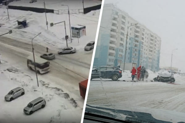 Водитель вылетел на встречную полосу и столкнулся с автомобилем Водитель вылетел на встречную полосу и столкнулся с автомобилем
