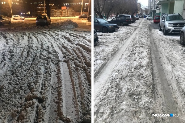 Во дворах снег не убирают вовсе Во дворах снег не убирают вовсе