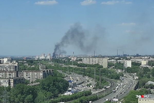 Глядя на эту картину, челябинцы подумали, что загорелась ТЭЦ Глядя на эту картину, челябинцы подумали, что загорелась ТЭЦ