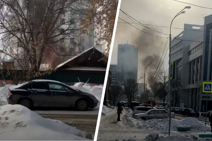 Пожарные долго не могли подъехать к зданию — был закрыт шлагбаум Пожарные долго не могли подъехать к зданию — был закрыт шлагбаум