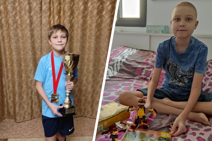 В ходе лечения Илья Доронин похудел, при этом от препаратов сильно отекло лицо, из-за чего мальчик очень переживает