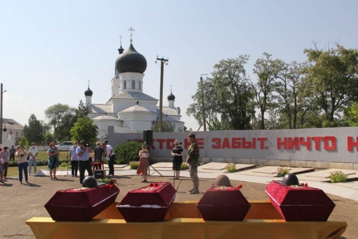 Солдат перезахоронили Солдат перезахоронили