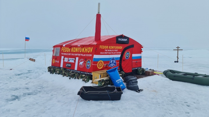 Сибиряк разработал полярную станцию для Федора Конюхова — путешественник неделю один жил в ней на Северном полюсе
