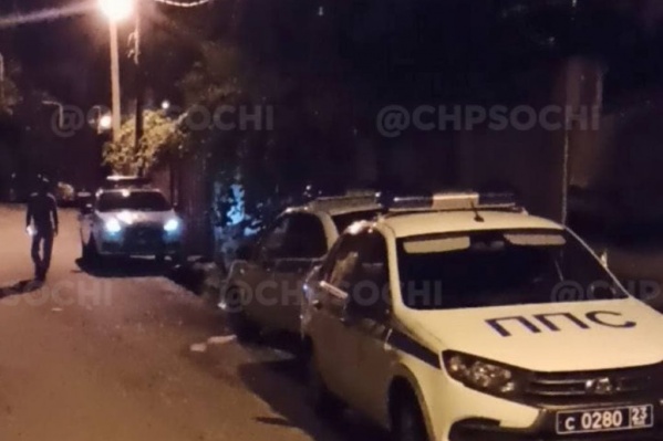 Переполох случился на улице Загородной в сочинском микрорайоне Мамайка Переполох случился на улице Загородной в сочинском микрорайоне Мамайка