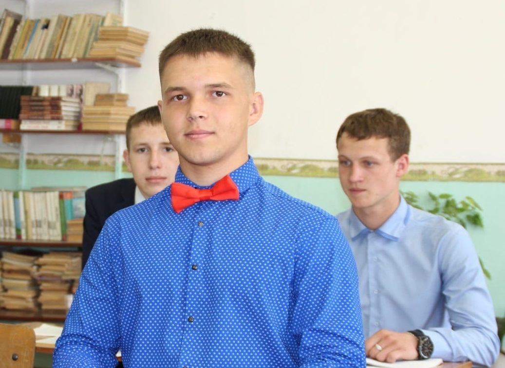 Алексей Андреев во время учебы. Ему было 19 лет