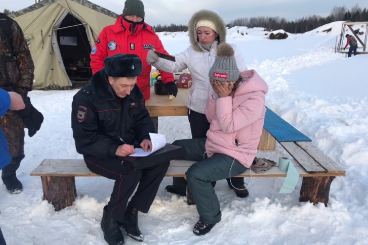Полицейский Андрей Ильин регулярно появлялся на Шиесе Полицейский Андрей Ильин регулярно появлялся на Шиесе