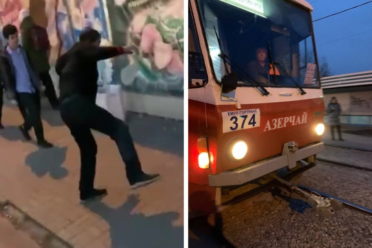 Возмущенные пассажиры выпнули мужчину на ближайшей остановке Возмущенные пассажиры выпнули мужчину на ближайшей остановке