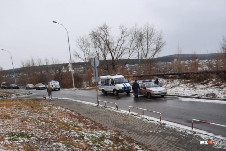 На место приехали два наряда полиции и Росгвардия На место приехали два наряда полиции и Росгвардия