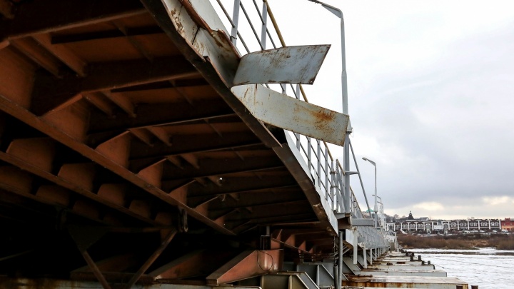 Жители Тумботино в апреле опять лишатся моста через Оку