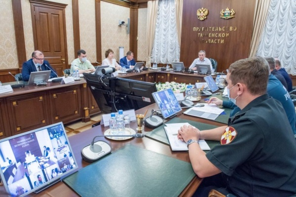 Заседание межведомственного оперативного штаба по ликвидации чрезвычайной ситуации в лесах Заседание межведомственного оперативного штаба по ликвидации чрезвычайной ситуации в лесах