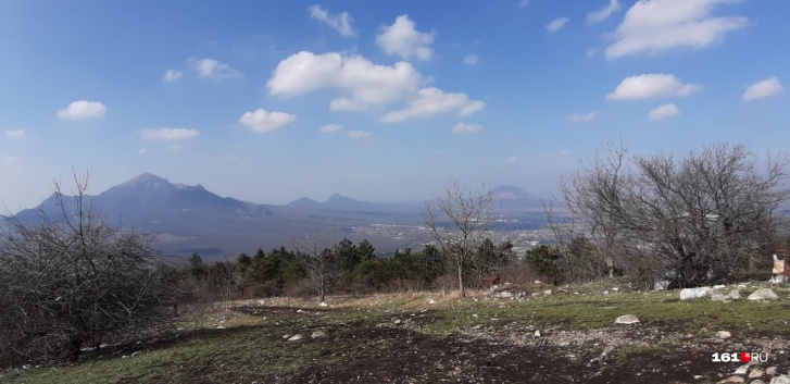 Вид с горы Машук