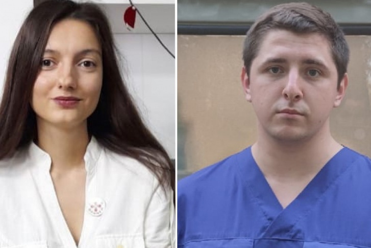 Валерия Меркулова и Артём Борискин отправились к ИК-2 в Покрове поддержать Алексея Навального и попросить для него медицинской помощи