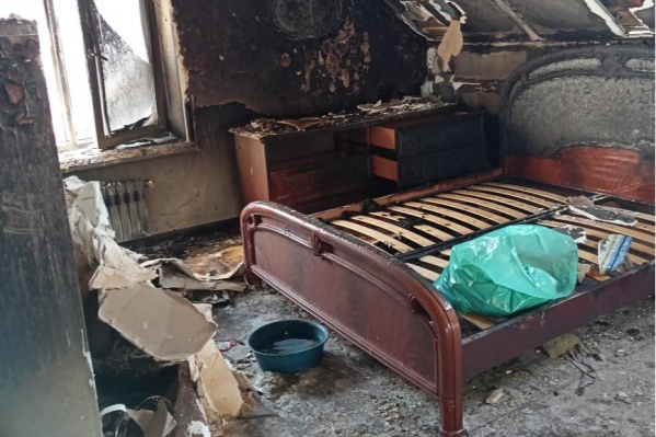 Пожар произошел в частном доме в поселке Алексеевка Пожар произошел в частном доме в поселке Алексеевка