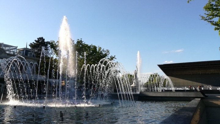 В Краснодаре спустят воду в фонтанах в день ВДВ