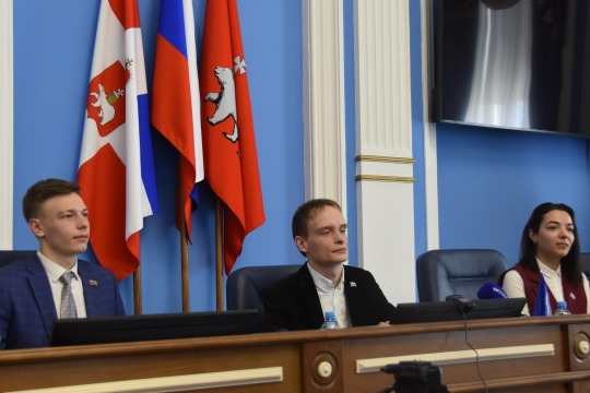 Молодежный парламент Перми провел телемост с Минском, Ижевском и Екатеринбургом: что обсуждали