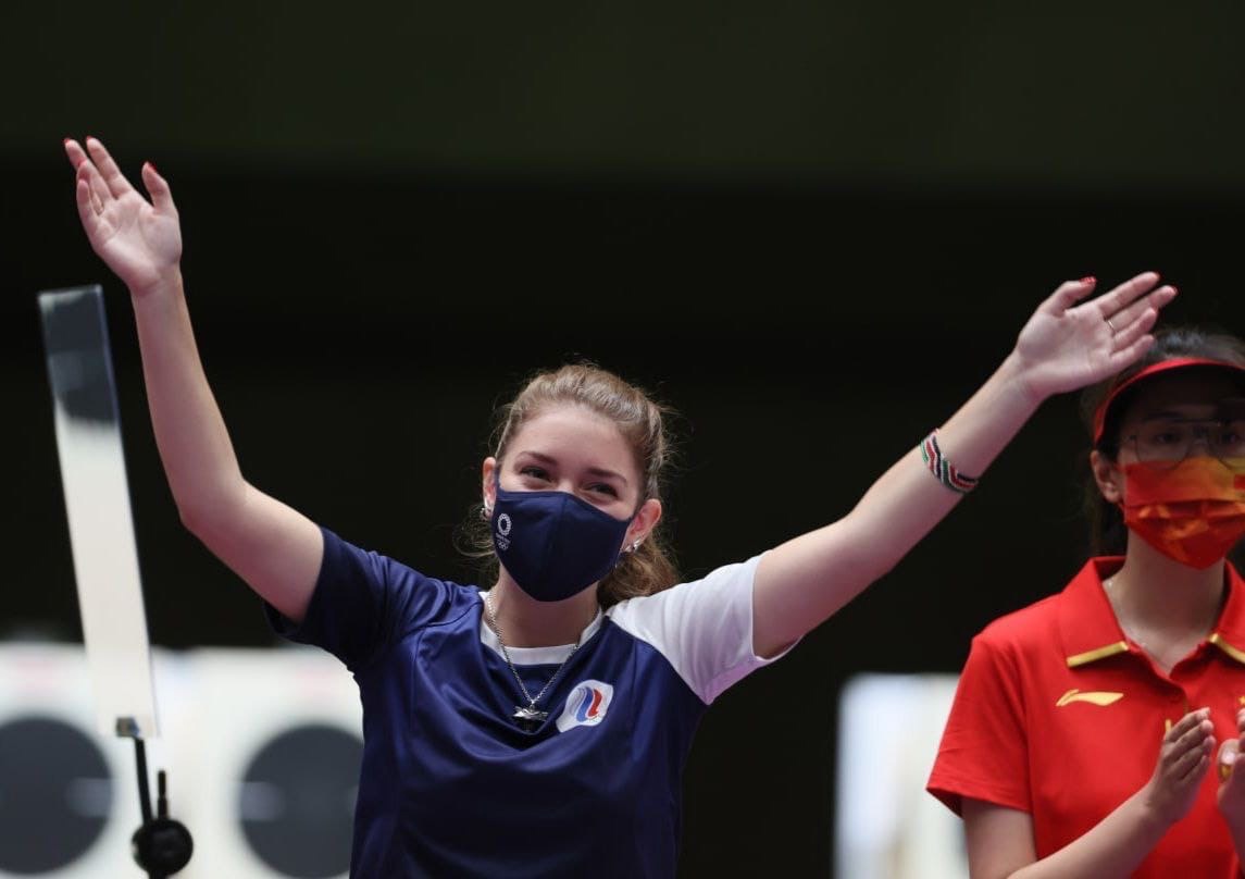 Виталина Бацарашкина на Олимпиаде в Токио установила два новых рекорда