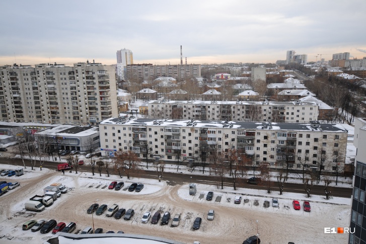 Многим районам Екатеринбурга требуется реновация