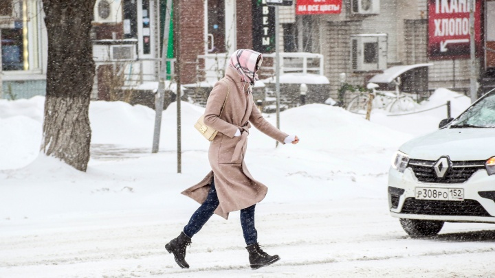 Крещенские морозы не отступают: нижегородцев снова ожидают сильный холод и мощные снегопады