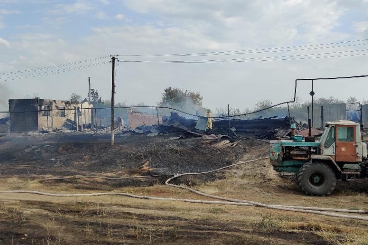 Борьба с огненной стихией в Борском районе продолжается вторые сутки Борьба с огненной стихией в Борском районе продолжается вторые сутки