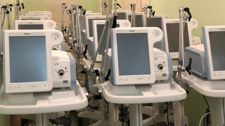 В больницы Перми и края поступили 87 неинвазивных аппаратов ИВЛ