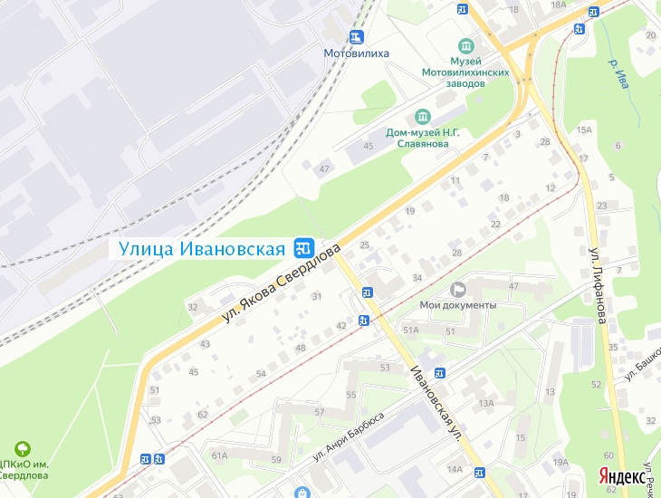 Новая остановка «Улица Ивановская» будет только в направлении центра Перми