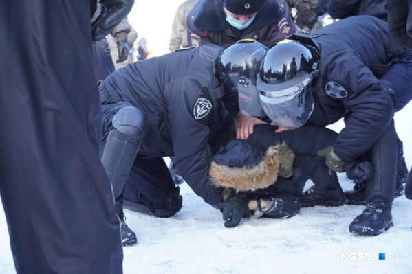 На Соборной площади задержанных больше всего На Соборной площади задержанных больше всего