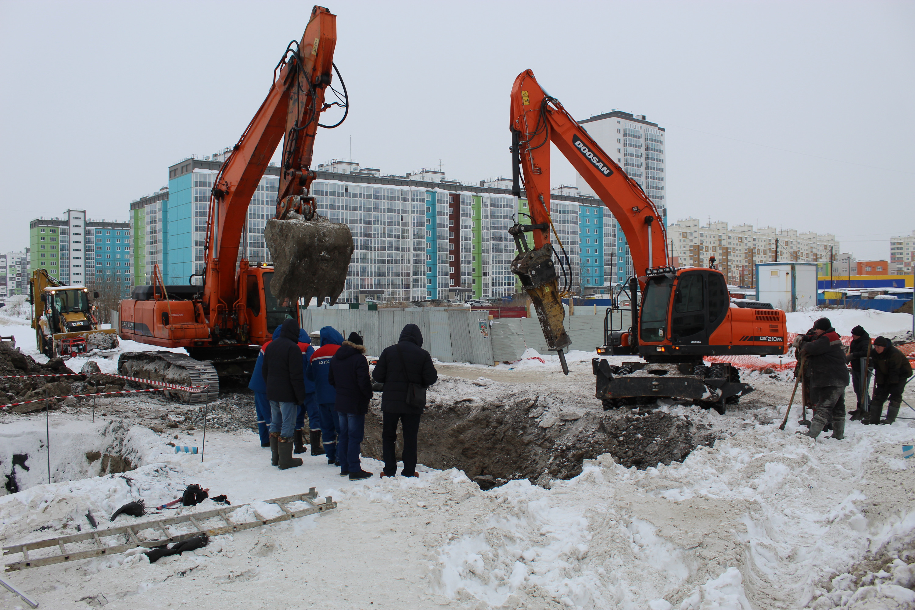 Авария случилась из-за несанкционированных работ по проколу грунта. Виновника устанавливают Авария случилась из-за несанкционированных работ по проколу грунта. Виновника устанавливают