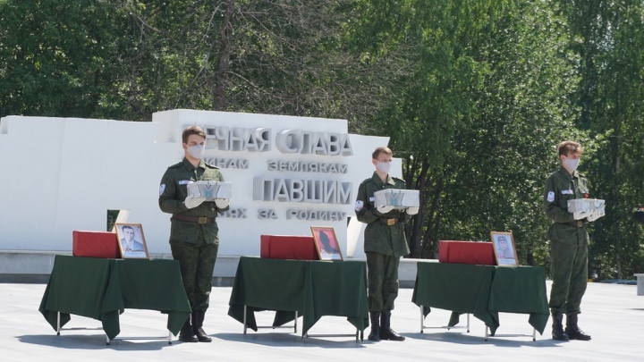 В Прикамье привезли останки пятерых бойцов, погибших в годы Великой Отечественной войны