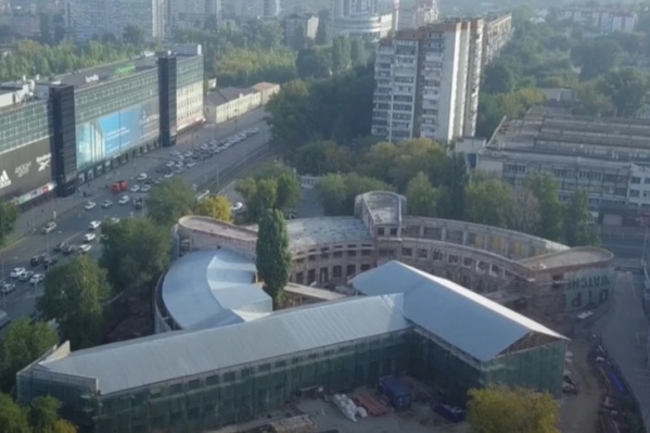 Сейчас памятник архитектуры реконструируют Сейчас памятник архитектуры реконструируют
