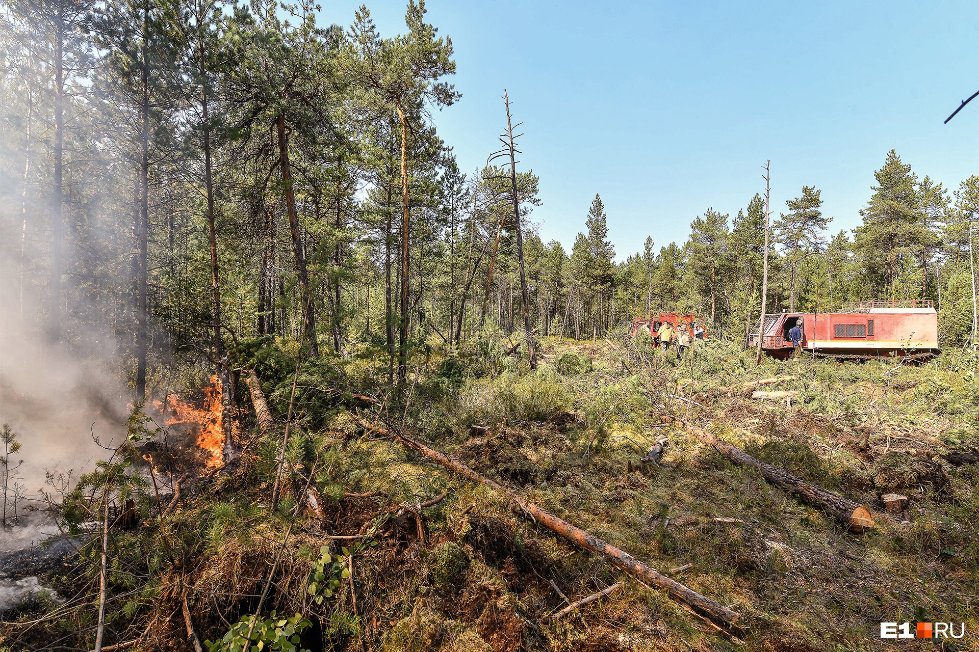 В Свердловской области действуют 29 природных пожаров, еще 12 потушили