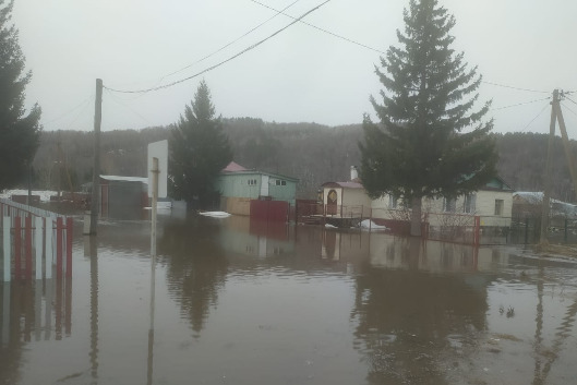 Вода затопила целые деревни Вода затопила целые деревни