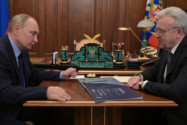 Встречу губернатора с президентом показали сегодня на круглосуточном новостном канале «<nobr class="_">Россия 24</nobr>» Встречу губернатора с президентом показали сегодня на круглосуточном новостном канале «<nobr class="_">Россия 24</nobr>»