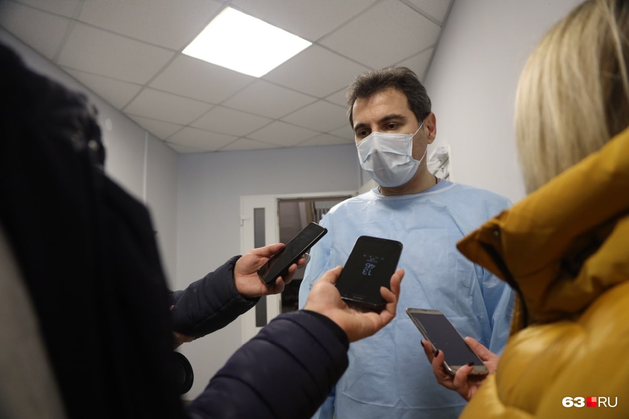 Министр пообщался с журналистами в стенах Сызранской ЦГБ Министр пообщался с журналистами в стенах Сызранской ЦГБ