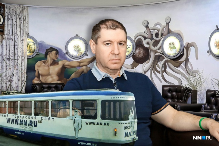 Михаил Иосилевич — основатель портала NN.RU и Храма летающего Макаронного Монстра в Нижнем Новгороде Михаил Иосилевич — основатель портала NN.RU и Храма летающего Макаронного Монстра в Нижнем Новгороде