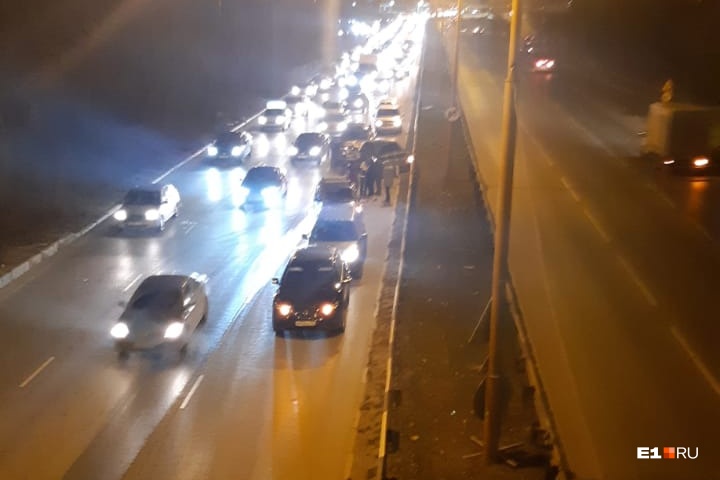 Авария произошла в районе пересечения Объездной и Щербакова Авария произошла в районе пересечения Объездной и Щербакова
