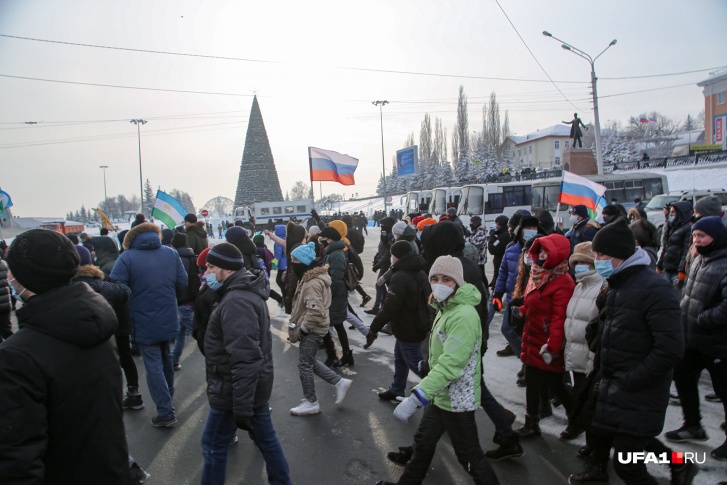 Сторонники Навального запланировали следующий митинг в Уфе Сторонники Навального запланировали следующий митинг в Уфе