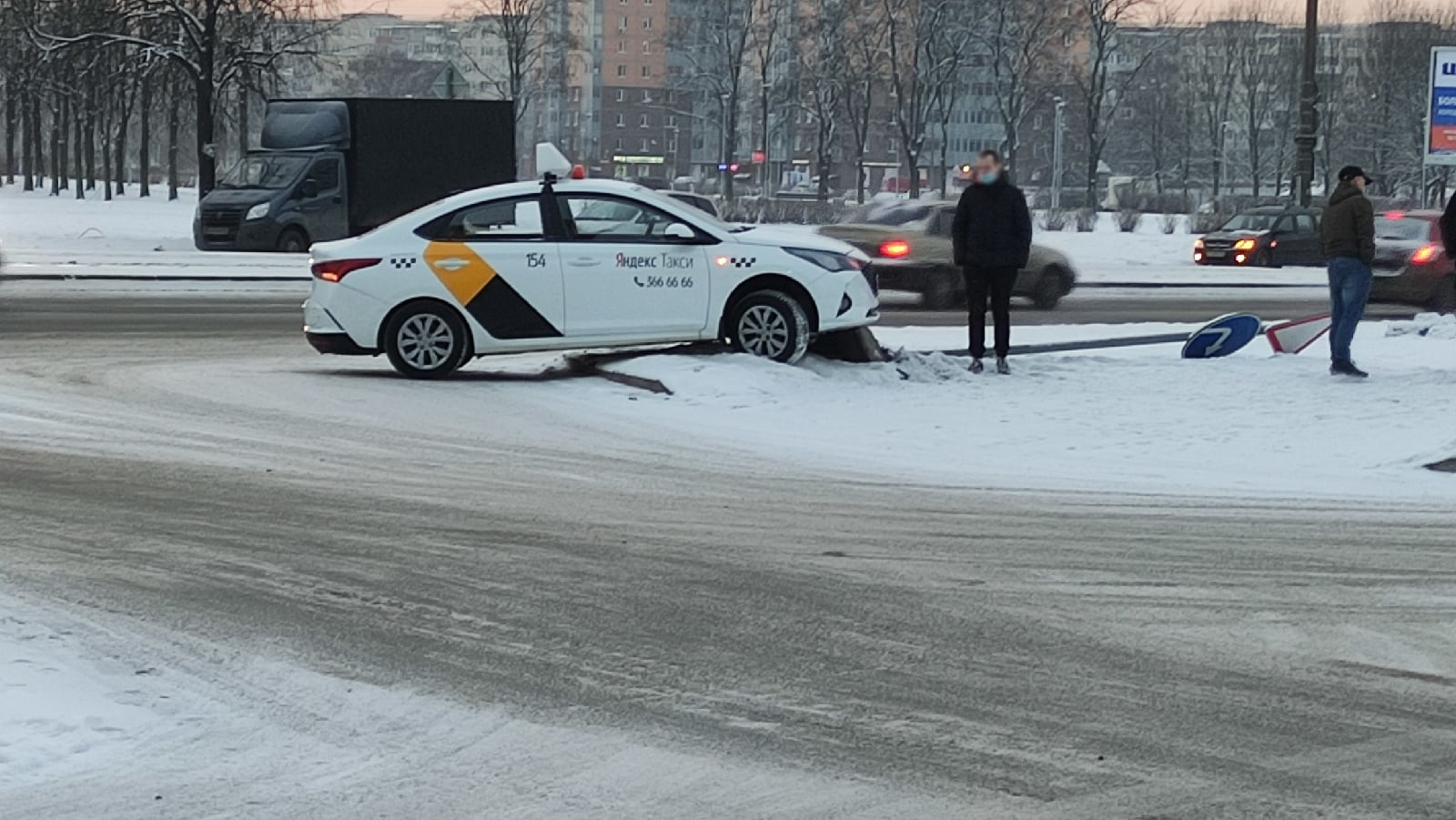 ДТП на Бухарестской улице