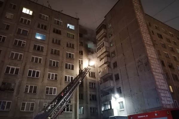 Пожар вспыхнул в доме на улице Болейко в ночь на 5 января Пожар вспыхнул в доме на улице Болейко в ночь на 5 января