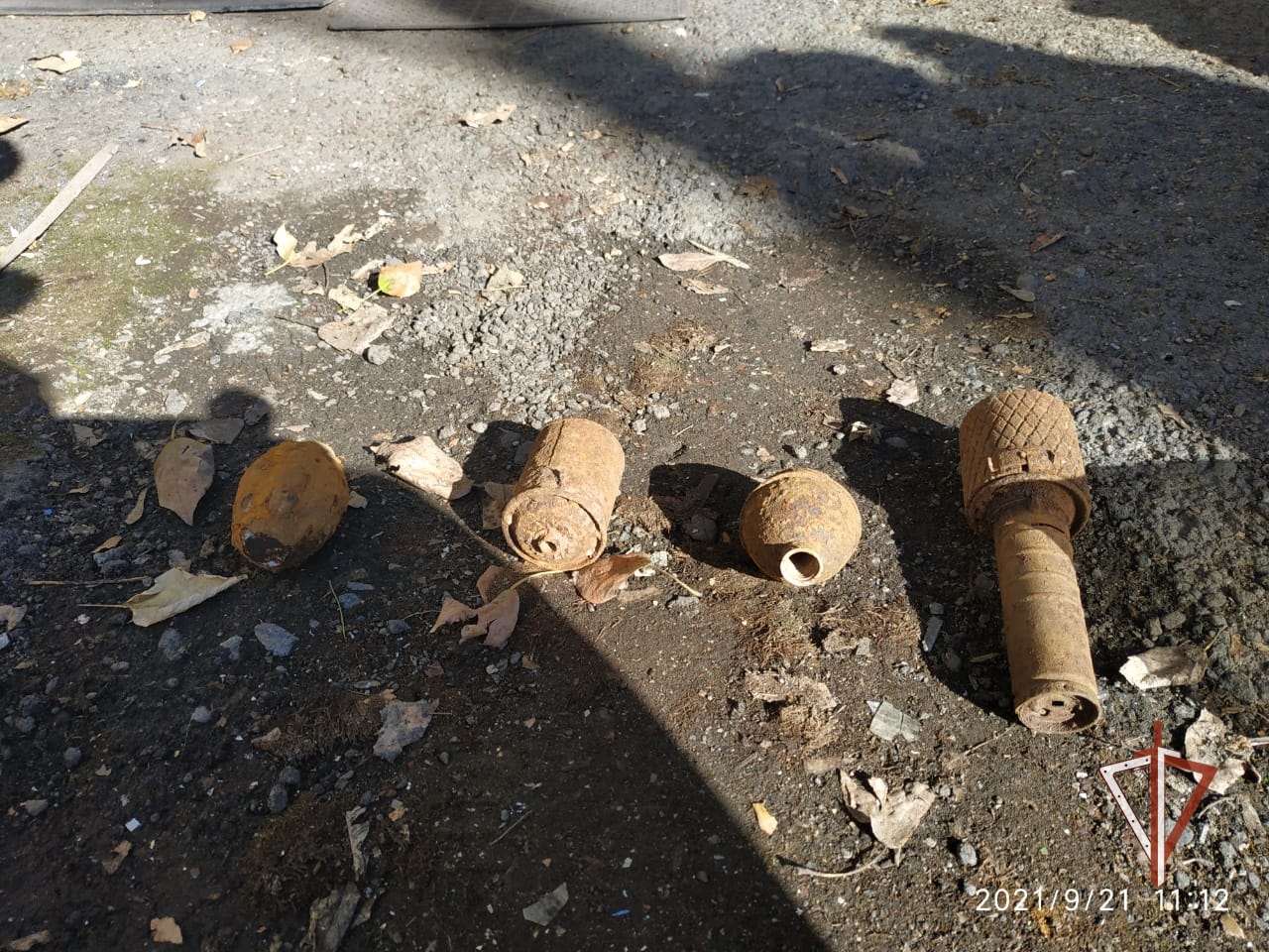 На Урале женщина нашла гранаты в своем подвале