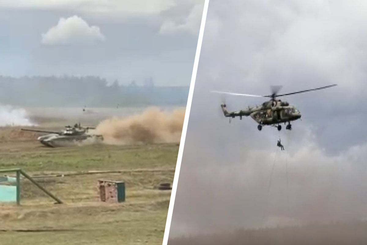 Видео танков, стреляющих в прыжке, и реконструкция «сталинского удара». Как прошел форум «Армия-2021»