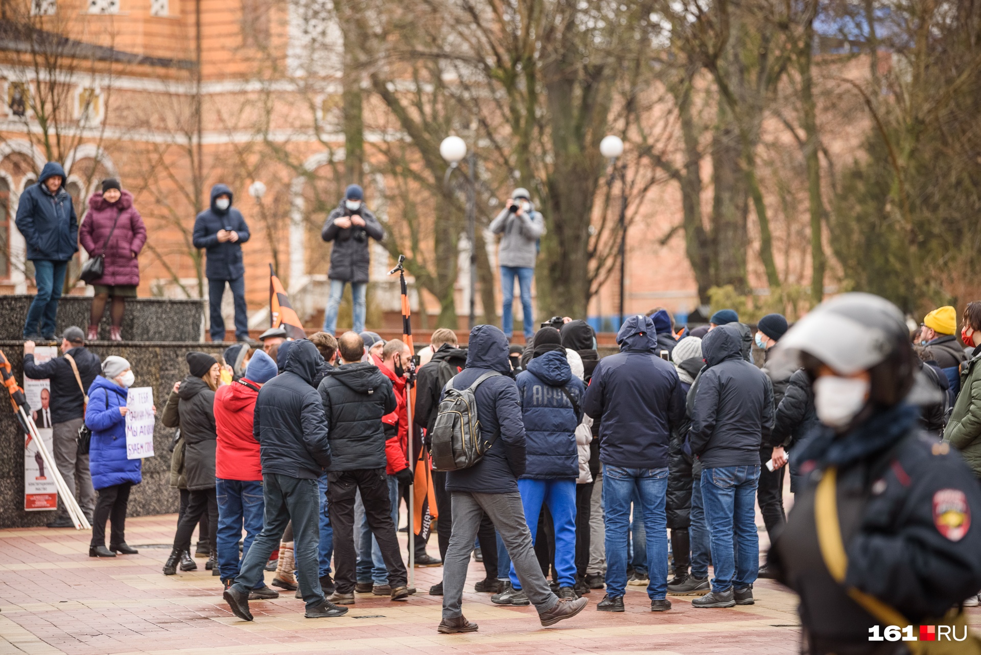 На второй несогласованной акции было меньше людей, чем 23 января На второй несогласованной акции было меньше людей, чем 23 января