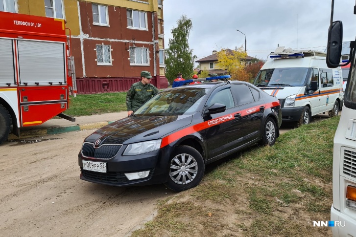 Следователи опрашивают свидетелей взрыва на ул. Гайдара