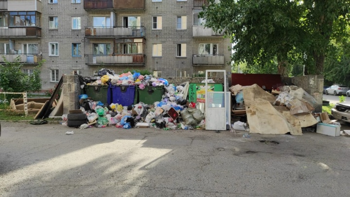 Центр Новосибирска завалило мусором — разбираемся, почему это происходит и что делать жителям