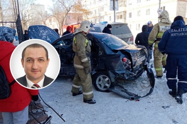 Егише ехал по главной дороге на Mercedes — на перекрестке в него влетела Lada Егише ехал по главной дороге на Mercedes — на перекрестке в него влетела Lada