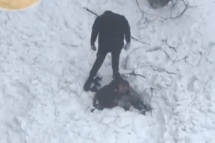 Двое нижегородских рабочих упали с крыши дома на Малой Ямской и оказались погребены под снегом