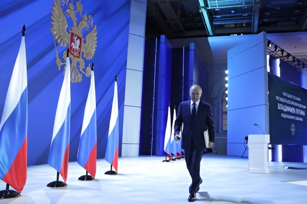 В послании Путин анонсировал новые выплаты В послании Путин анонсировал новые выплаты