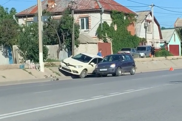 Авария произошла на улице Карбышева Авария произошла на улице Карбышева