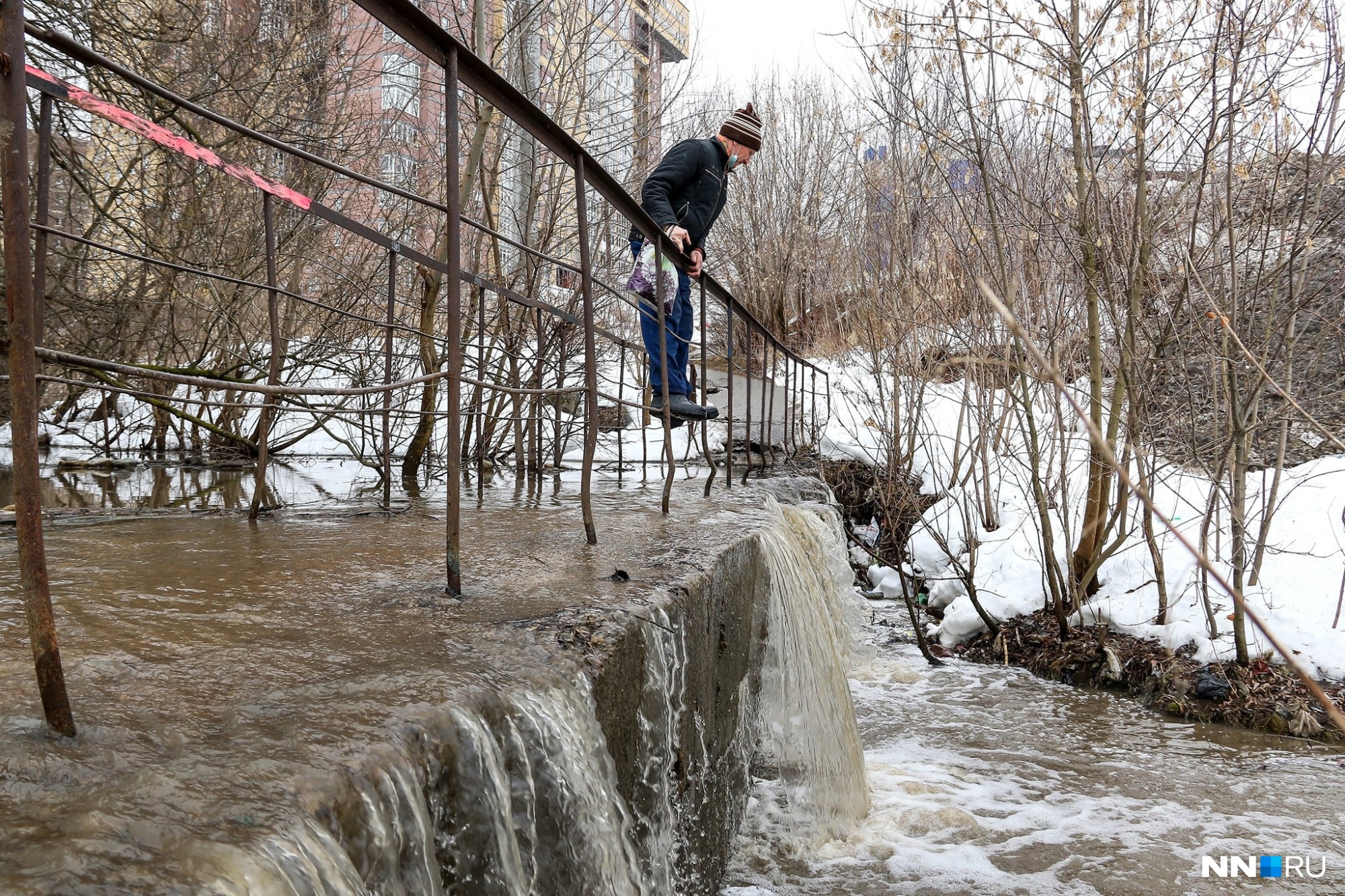 На фото — знаменитые нижегородские водопады На фото — знаменитые нижегородские водопады