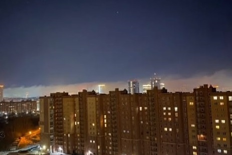 Примечательно, что дымку видно не во всех районах Новосибирска